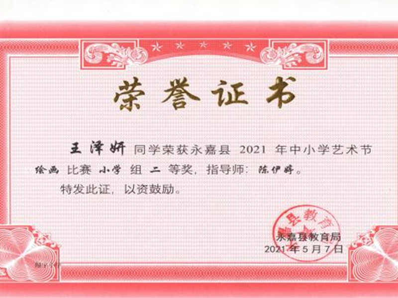 美术类竞赛捷报频传，成果辉煌